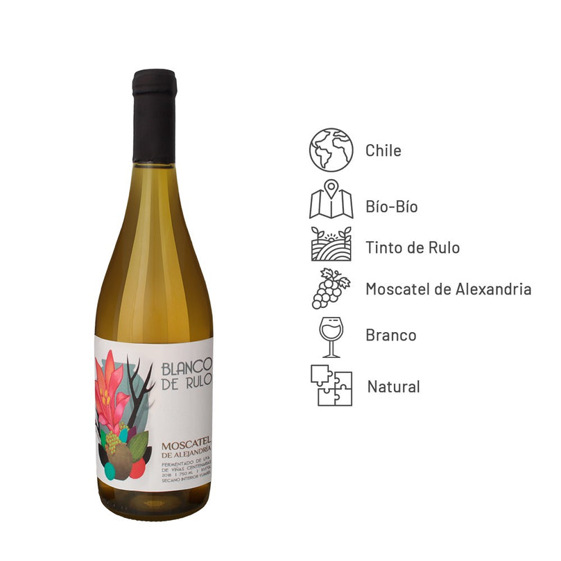 Vinho Blanco de Rulo 750ml - Cachaça.com.br